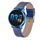 Monitores de atividade q8 relógio inteligente tela colorida smartwatch rastreador de fitness feminino monitor de freqüência cardíaca para android - HUOGUO