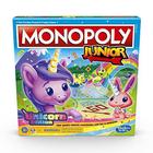 Monopoly Junior: Unicorn Edition Board Game para 2-4 Jogadores, Jogo indoor com tema mágico para crianças de 5 anos ou mais (Exclusivo da Amazon)