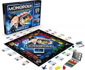 Monopoly Super Electronic Banking Board Game, Unidade Bancária Eletrônica, Escolha suas Recompensas, Tecnologia de Toque de Jogo Sem Dinheiro, para maiores de 8 anos