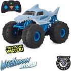 Monster Jam 1:24 - Carro com Controle Remoto - Megalodon - Sunny - MP  Brinquedos