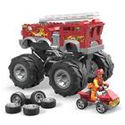 Monster Truck Hot Wheels 5-Alarm 284 Pçs, 2 Figuras Micro
