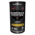 Monstrous testopack 30 packs black skull - CAVEIRA PRETA