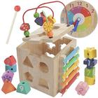 Montessori Mama Baby Activity Cube Montessori Brinquedos para 1 ano de idade + Brinquedos de Aprendizagem para 1+ Ano de Idade Centro de Atividades para Bebês Brinquedos Educacionais para Crianças para 12-18 Meses, 1º Aniversário Menina Presentes