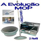 mop de limpeza microfibra 7 litros 360 cabo aço inox casa limpa chão escritório varanda auto brilho