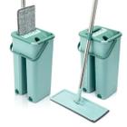 Mop Flat Multiuso Profissional Com Balde Lava E Seca Para Uso Durável
