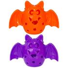 Morcego Com Luz Led e Som Halloween Festa Bruxas 2 Unidades