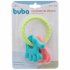 Mordedor de Silicone para Bebê - Mãozinha e Pezinho - Azul e Rosa - Buba