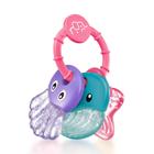 Mordedor Infantil Bebê Resfriável Sea Friends Rosa Multikids