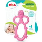 Mordedor Infantil Escovinha Rosa +4 Meses - ELKA