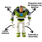 Mordedor para bebe toy story rex buzz woody em latex