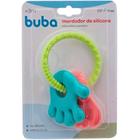 Mordedor Silicone Maozinha/pezinho Rosa E Azul 11937 - Buba