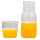 Moringa Com Copo Sucos Água Bebidas Vidro Resistente
