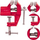 Morsa de Bancada 50mm Mini Torno de Mesa de Aço
