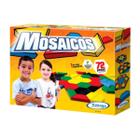 Mosaico 72 peças Brinquedo Educativo em Madeira Cognitivo - Xalingo - 4 anos