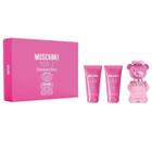 Moschino kit toy 2 bubble gum edt feminino 50ml+shower gel 50ml+body lotion 50ml