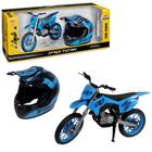 Brinquedo Moto Pro Tork Mini Infantil Suspensão c/ Capacete - Usual  Brinquedos - Mini Moto Motorizada - Magazine Luiza