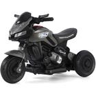 Moto A Bateria Infantil Dark Elétrica 6V Recarregável Preto Buzina Som Luz - Unitoys