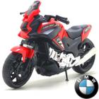 Moto Brinquedo Big Trail Realista Grande Infantil Tipo Bmw Vermelha