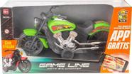 Moto Chopper Verde American Classic - BS Toys