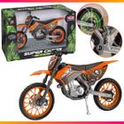 Moto De Brinquedo Motocross Pneus Borracha Motinha Com Pezinho