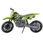 Moto de Brinquedo Rally Cross Azul Vermelho Verde e Laranja Infantil Motinha Masculino Menino Kendy