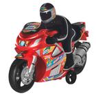 Moto de Corrida Racer Fricção com Som de Motor Várias Cores Lider Brinquedo