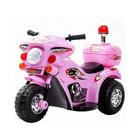 Moto eletrica bateria bivolt infantil rosa