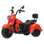 Moto Elétrica Grande Infantil Menino Menina 2 Baterias 6V