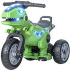 Moto Elétrica Infantil 12V Dinossauro Planeta Super Dino Com Luz Som E Música - Unitoys