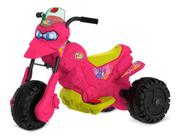 Moto Elétrica Infantil Menina Rosa e Branco, Brinquedo Usado 88849069