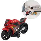 Moto Esportiva Com Rodas De Fricção Miniatura Colecionador - BS TOYS