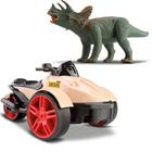 Moto Infantil Com Fricção Triciclo E Dinossauro Triceratops