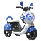 Moto Infantil Crianças Azul Astronauta Lambreta Motinha Elétrica Mini