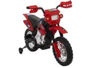 Moto Infantil Motinho Elétrica Vermelha 6v Brinquedo Menino Homeplay