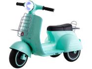 Mini Moto Infantil Elétrica 3 Rodas com Pedal Triciclo Passeio Movido a  Bateria 6V Recarregável Até 20 kg Bivolt Motoca Scooter Motocicleta Som e  luzes Azul Dia das Crianças - Baby Style