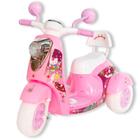 Moto Motinho Triciclo Elétrico Infantil Mini Rosa Crianças