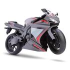 Moto Racing Motorcycle Roma Cinza 0905