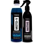 Moto-v Shampoo Lavagem de Moto Native Spray Carnauba Vonixx