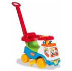 Motoca Vilotrol Triciclo Infantil Cardoso Toys Menino Menina Bebe Empurrador Pedal Proteção Lateral