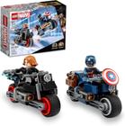 Motocicletas Viúva Negra E Do Capitão América - Lego 7626