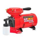 Motocompressor de Ar Direto Red 2,3 Pés 40 PSI Mono Bivolt com Kit CHIAPERINI
