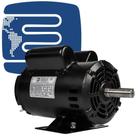 Motor Elétrico 1Cv Monofásico 110/220 2 Polos Alta Rotação