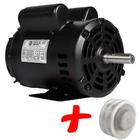 Motor Elétrico Mono 2Cv 2 Pólos 110/220 V Alta Rotação Polia - Mercosul