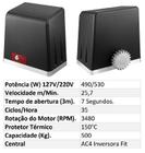 Motor Para Portão Deslizante Dz Delta Fit 500 220V 3 M 7 S