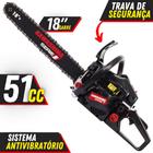 Motosserra KCS500P À Gasolina 49,3cc 2T Com Sistema Antivibração + Corrente  72 Elos e Sabre 18 Pol - Kawashima - Motosserra - Magazine Luiza