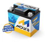 Moura Bateria Moto 5ah Biz Titan Fan 125/150/160 Fazer Bros