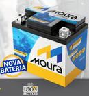 Moura Bateria Moto 5ah Biz Titan Fan 125/150/160 Fazer Bros