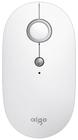 Mouse Aigo M300 1600DPI Sem Fio - Branco