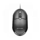 Mouse Classic Box Optico Full USB Bulk Preto - MO312 - Multilaser
