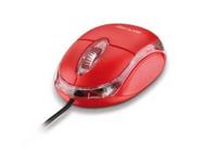 Mouse Classic Box Optico Full Vermelho Usb Multilaser Mo303